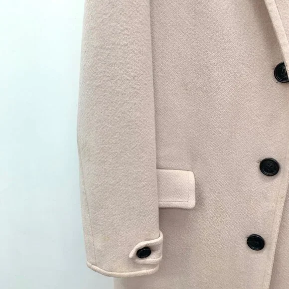 Burberry pink cashmere coat